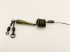 PreTied Zebedee Rig, 35lb coated sinking braid