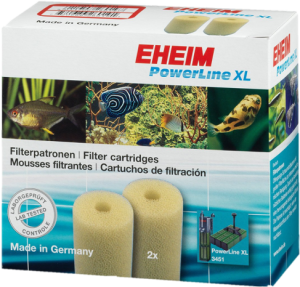 EHEIM 2615510 POWERLINE 2252 FILTER CARTRIDGES FOAMS. PACK OF 2