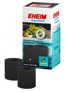 EHEIM 2628080 AQUABALL & BIOPOWER CARBON FOAM 2 Pack 2208/10/12 60, 130, 180