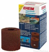 EHEIM 2638080 AQUABALL & BIOPOWER PHOSPHATE REMOVER FOAM 2 Pack