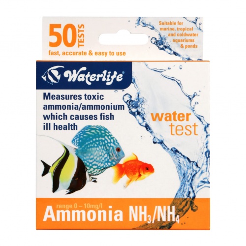 Waterlife Ammonia Test Kit 50 Tests