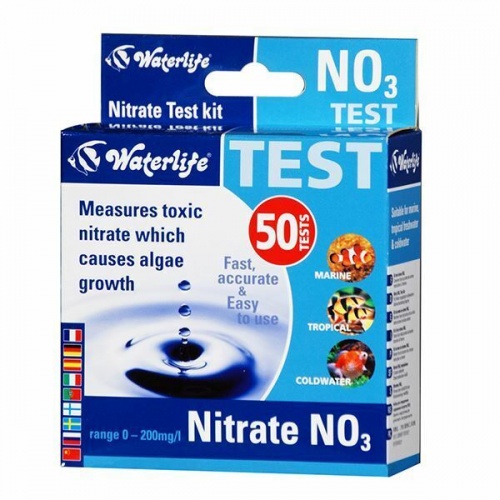 Waterlife Nitrate Test Kit 50 Tests Aquarium